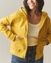 Women's relaxed Classic Full Zip 2.0 - Nugget Gold